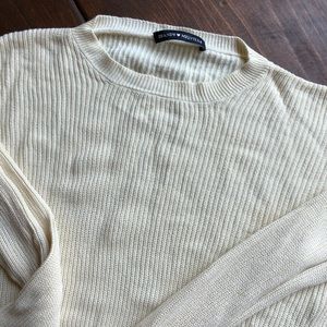 Brandy Melville Yellow Knit Sweater Top
